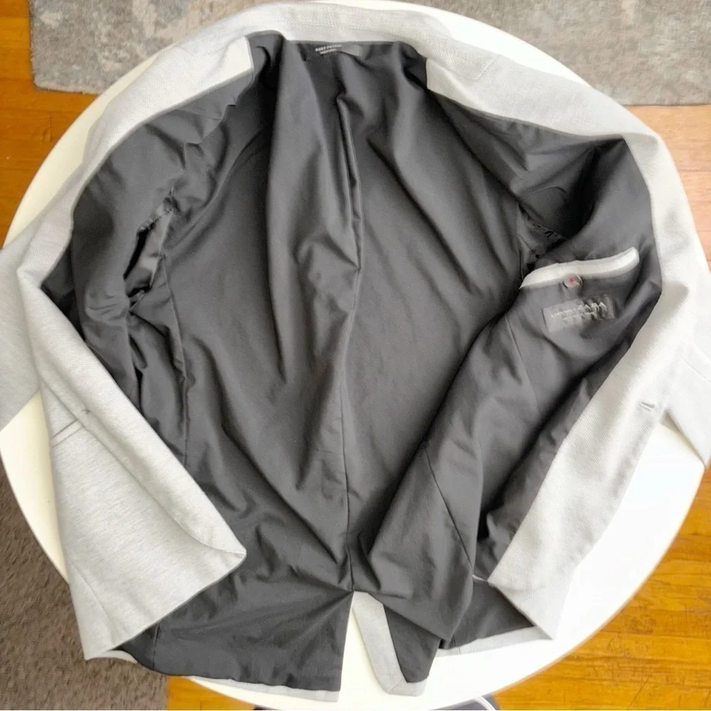 Zara Essentials Men’s Blazer Jacket Size XL Gray